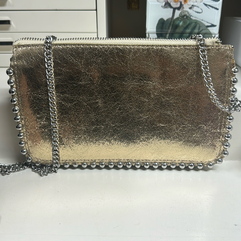 Gold and silver Zara crossbody